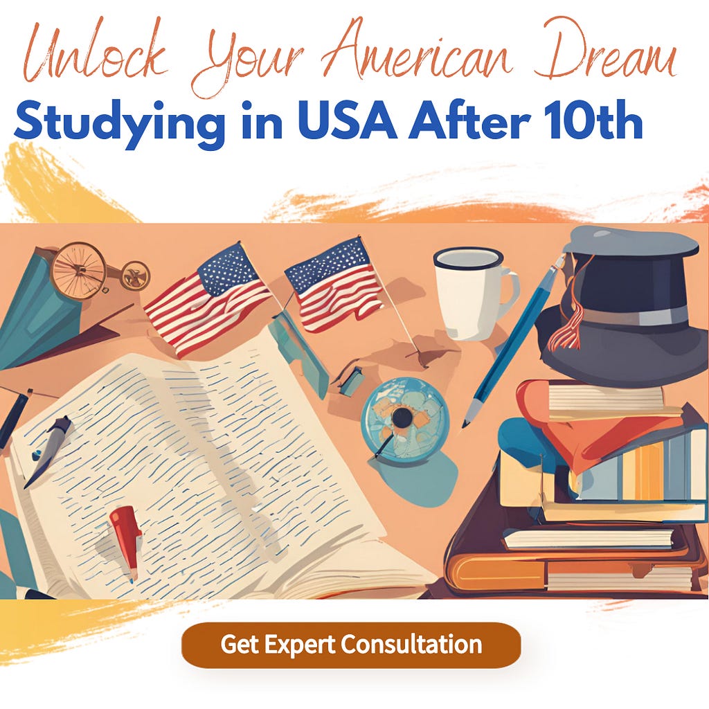 study in USA After 10th