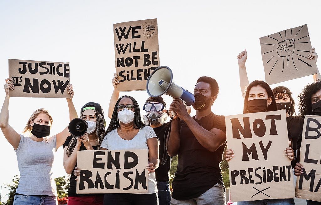 Black Lives Matter protestors.