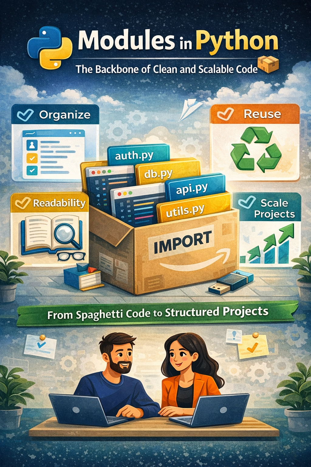 Modules in Python: The Backbone of Clean and Scalable Code