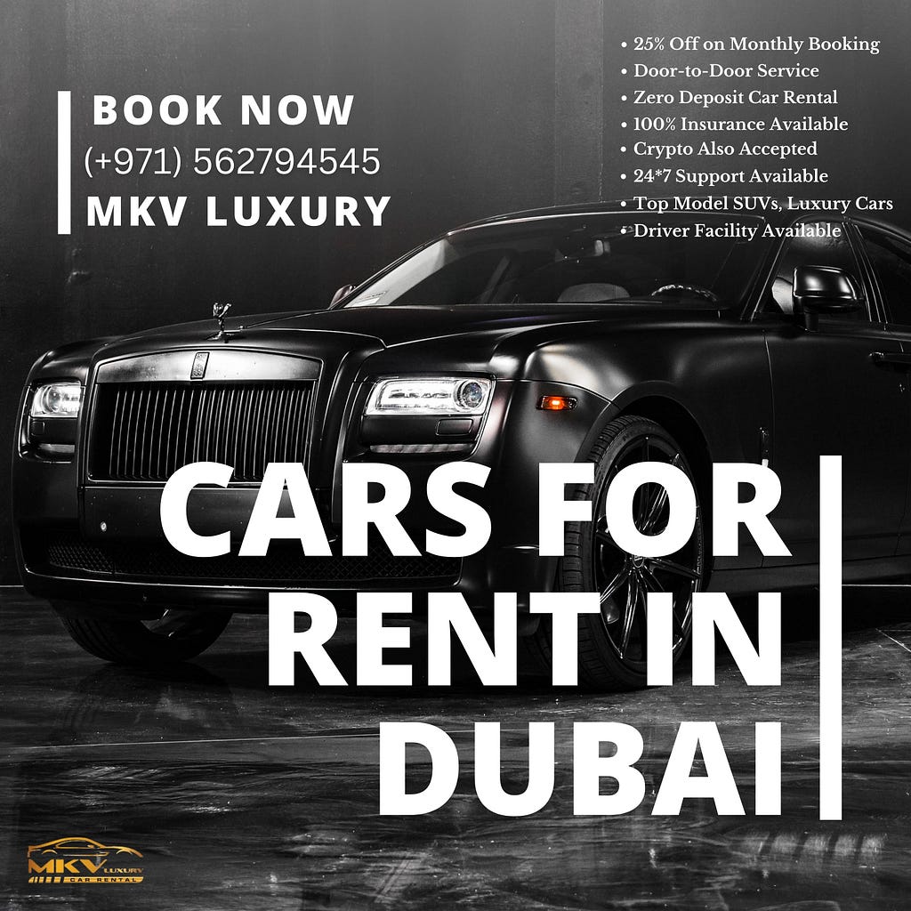MKV Luxury Car Rental Dubai
