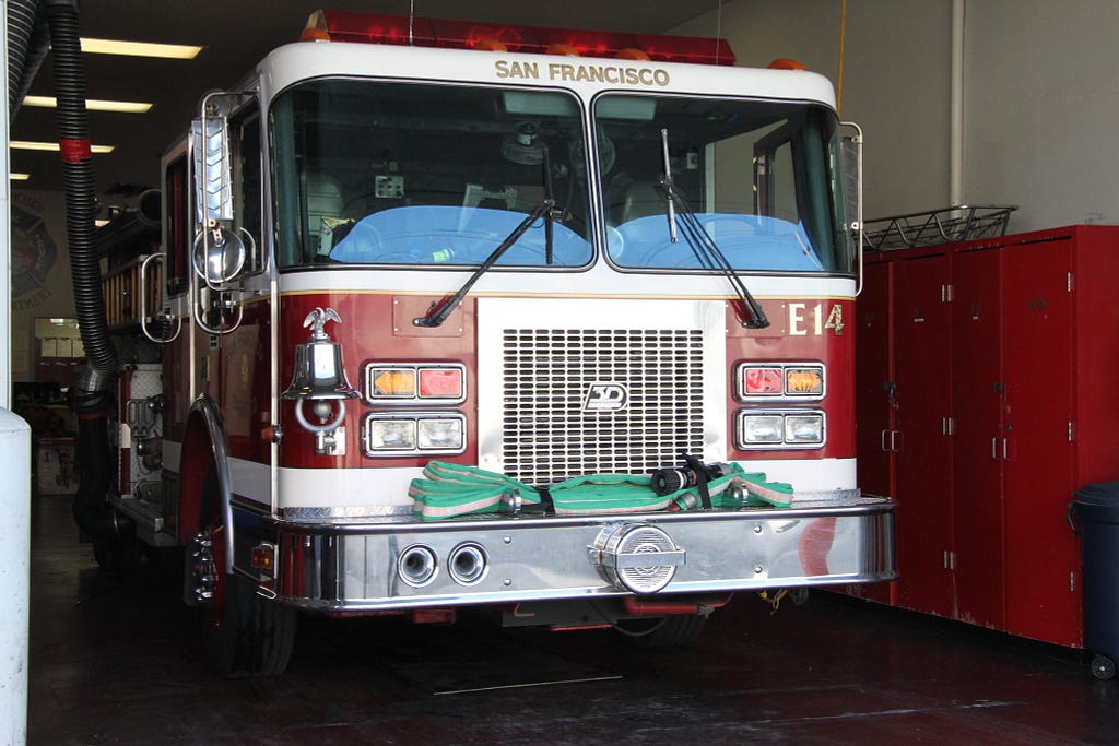 Fire Truck in San Francisco