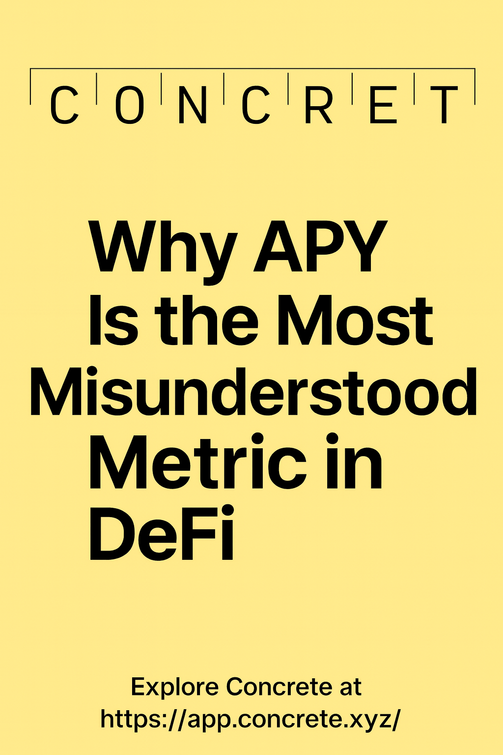 Why APY Is the Most Misunderstood Metric in DeFi