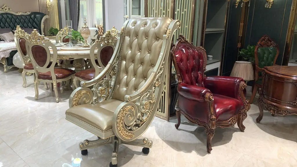 Royalzig’s Luxury Classic Furniture Showroom in Wood Carving City Saharanpur