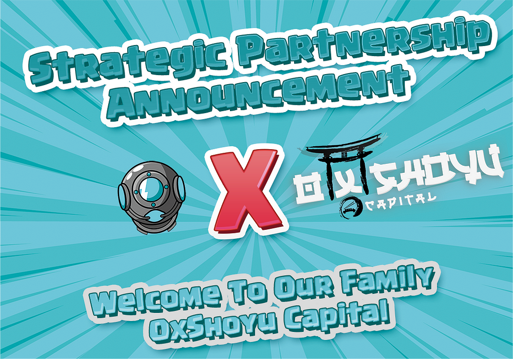 We are happy to announce our Strategic partnership with
 @0xShoyu
 0xShoyu Capital is a Blockchain VC connecting good projects to the community & cryptocurrency investors. They support early project developments & focus on extending it.