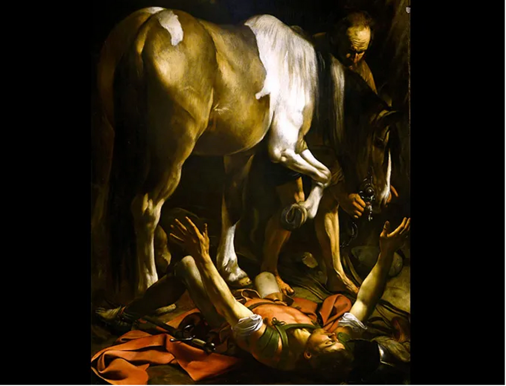 The conversion of St. Paul Carvaggio