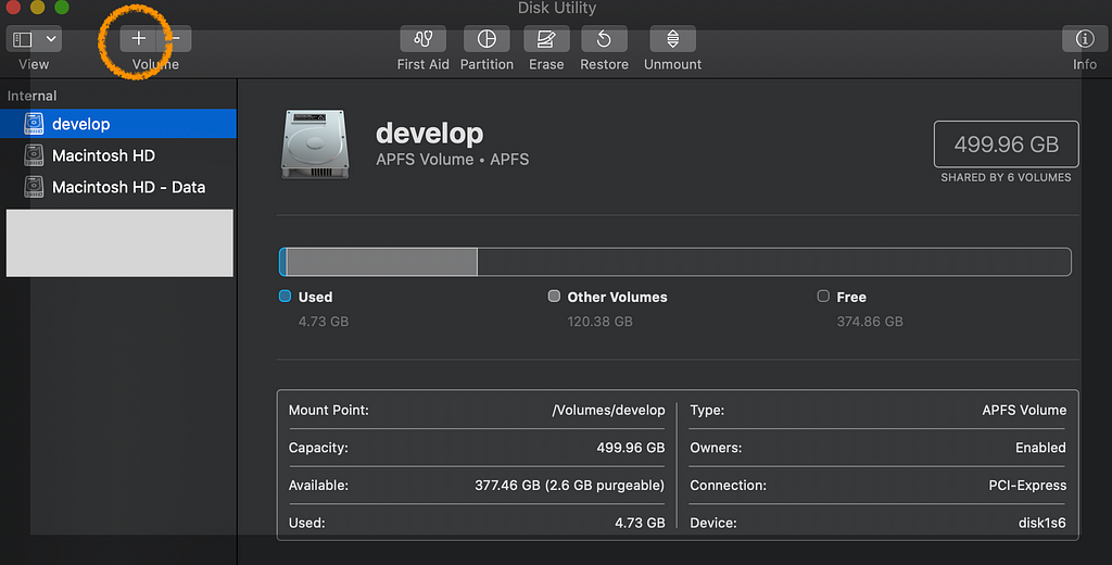 To have case-sensitive file names, create a new volume with Disk Utility