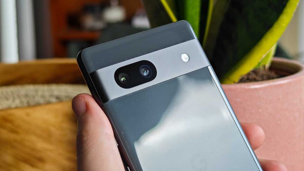 Pixel 7a представяне на камерата