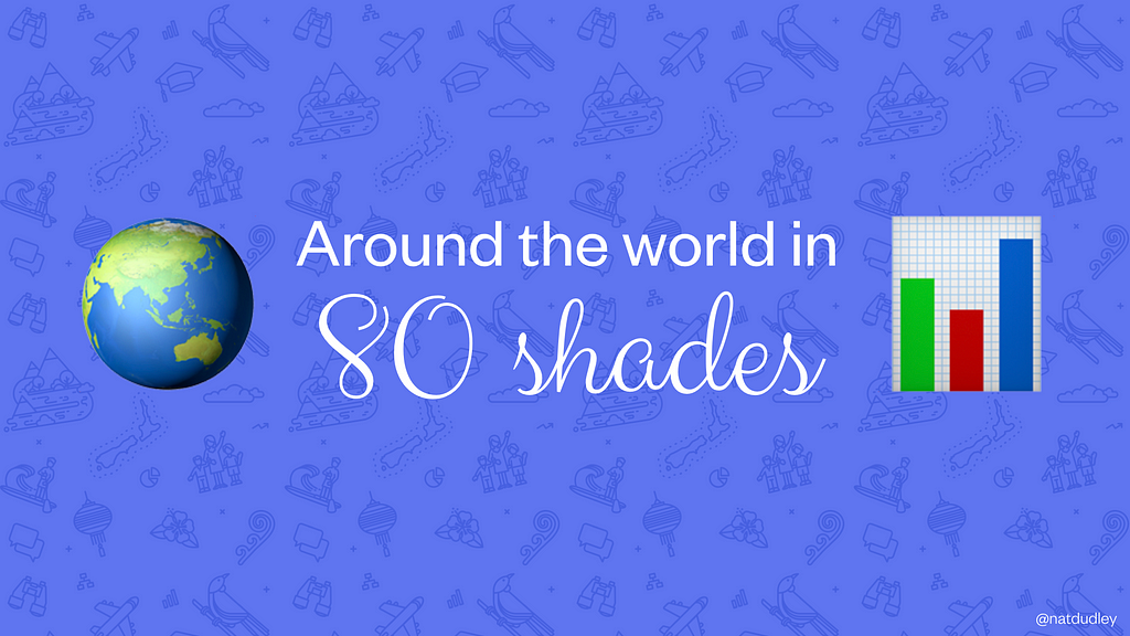 Around the world in 80 shades: Building color blind accessible dataviz