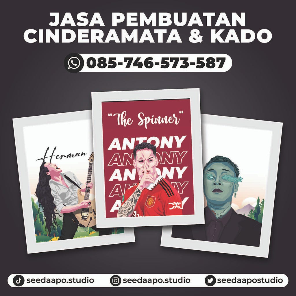 Jasa Ilustrasi Wajah Desain Grafis , Hub 085–746–573–587