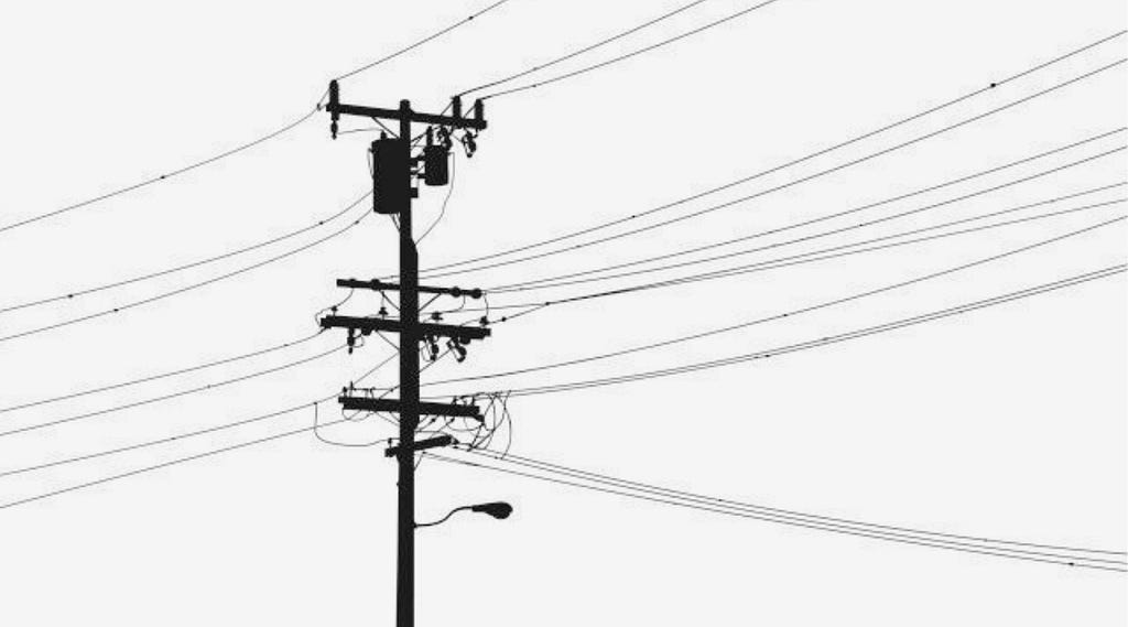 Black and white image of power energy lines representing the flow and vitality of energy, symbolizing concepts of mindfulness, self-empowerment, and energy awareness that are very important from empaths.