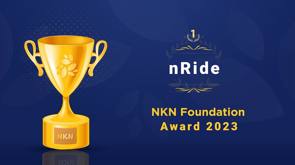 nRide wins NKN Foundation Award 2023