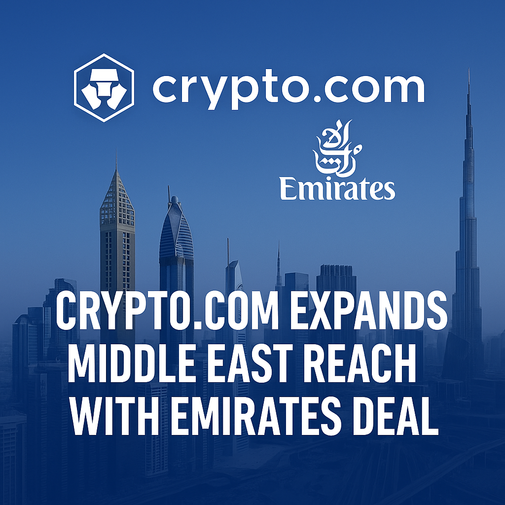 Crypto.com Expands Middle East Reach with Emirates Deal