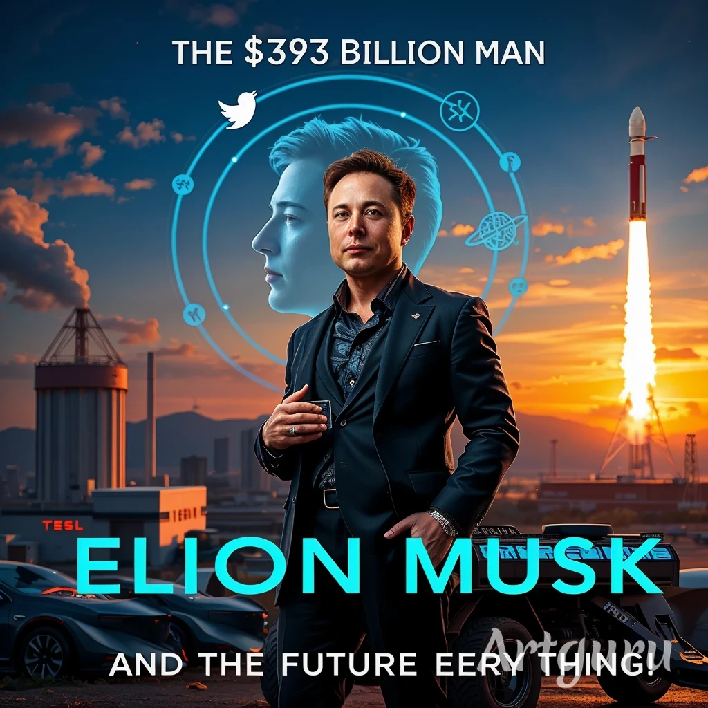 Elon Musk: The $393 Billion Man Who Rules the Future.