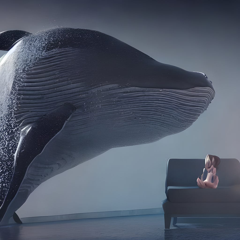 A big AI whale.