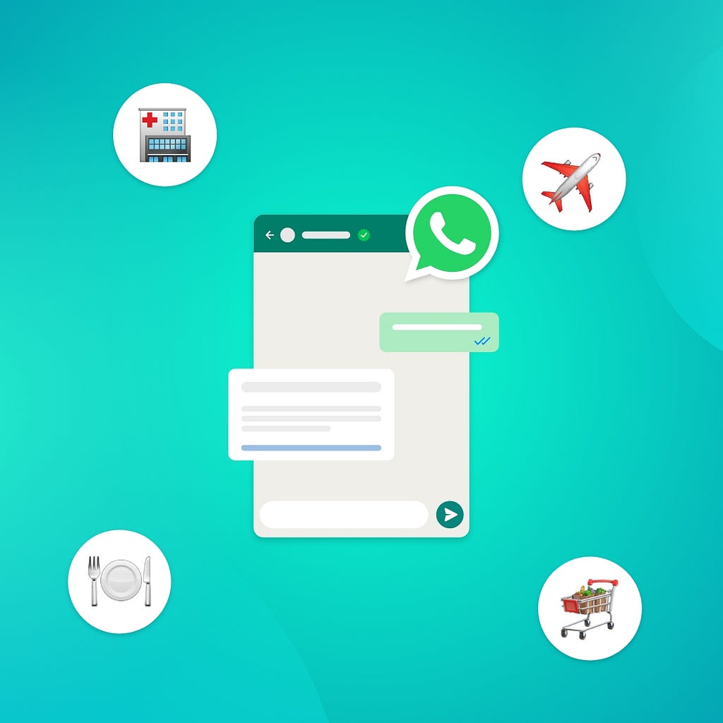 WhatsApp message templates for top 5 industries