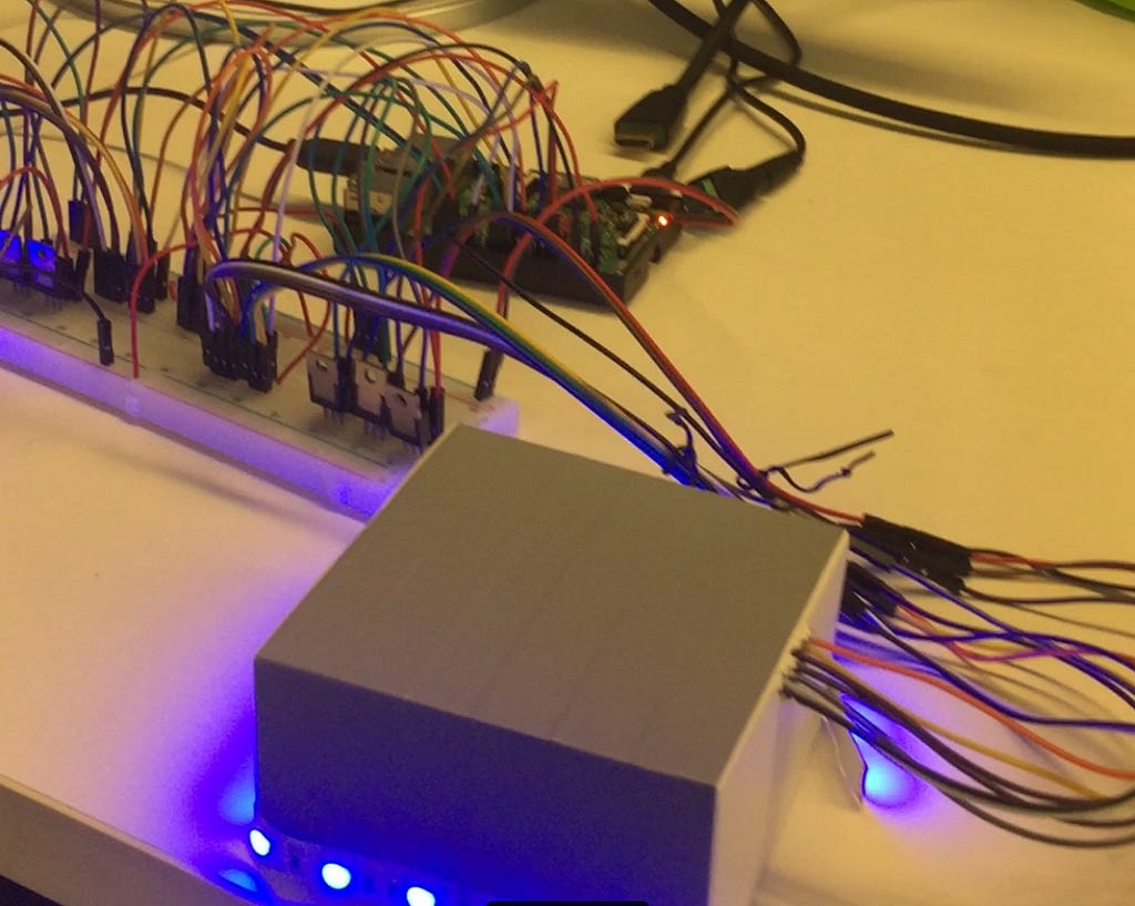 Raspberry PI LED light controller setup