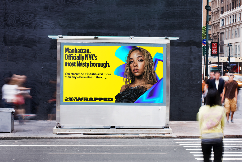 Manhattan, officially NYC’s most nasty borough — billboard