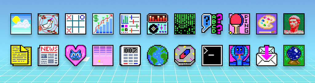 NiftyDOS NFT App Icons