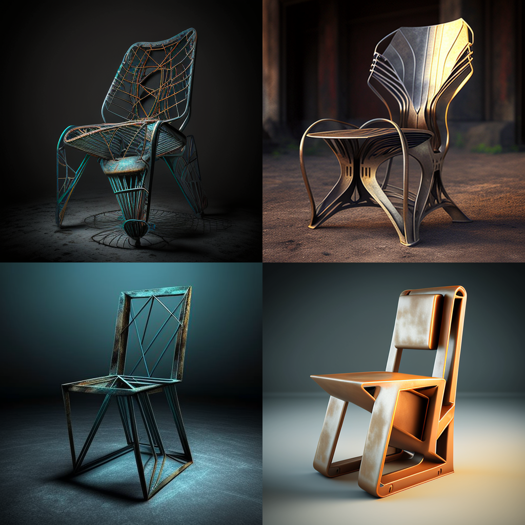 chairs, weld