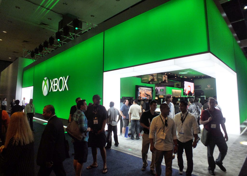 E3 2013 Xbox Booth