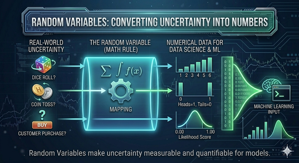 Random Variables in Data Science with Python (PMF, PDF, CDF) | Part 5