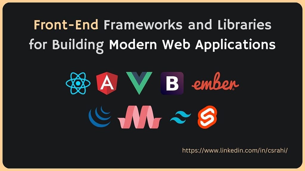 Top Front-End Frameworks and Libraries for Building Modern Web Applications