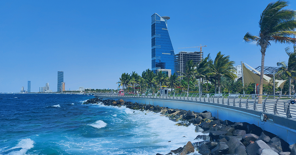 A picture showing Jeddah-beach-Saudi-Arabia