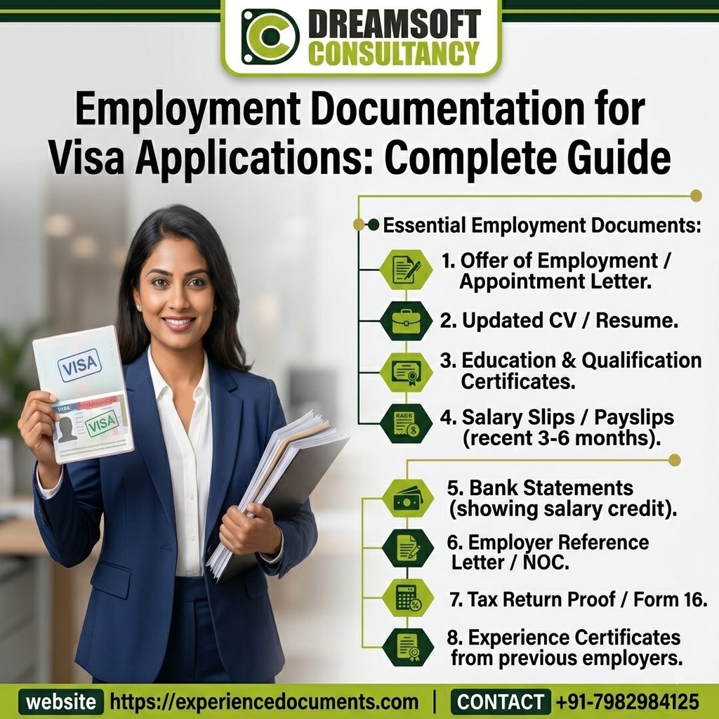 Employment Documentation for Visa Applications: Complete Guide