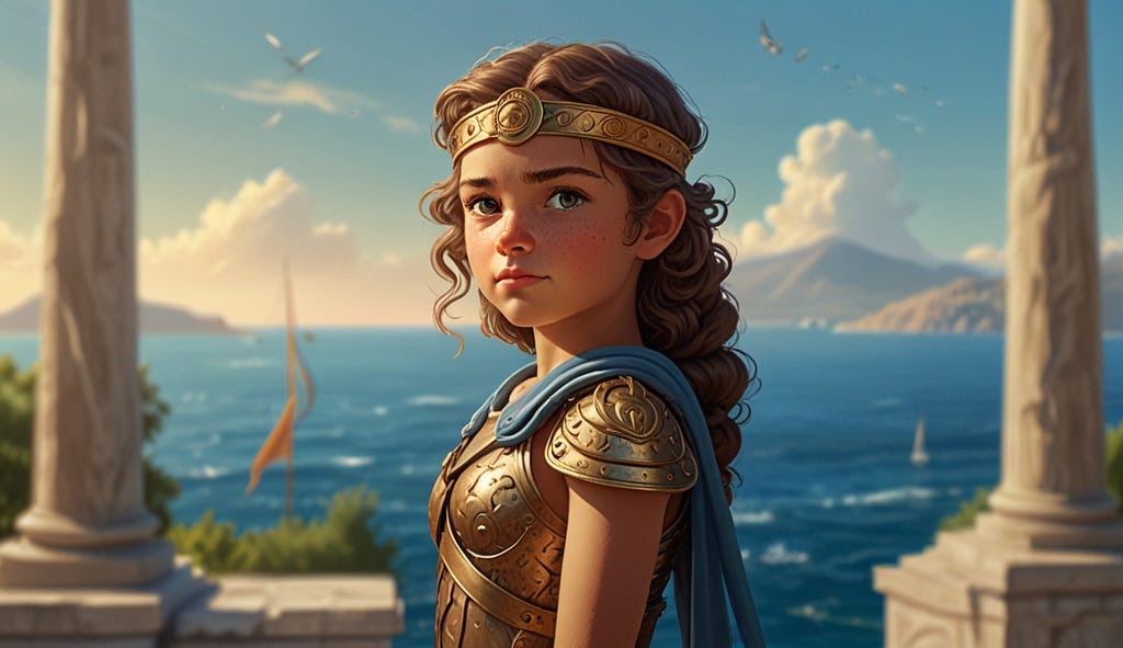 Short Story of Athena — Greek Mythology Wiki Bedtime Stories