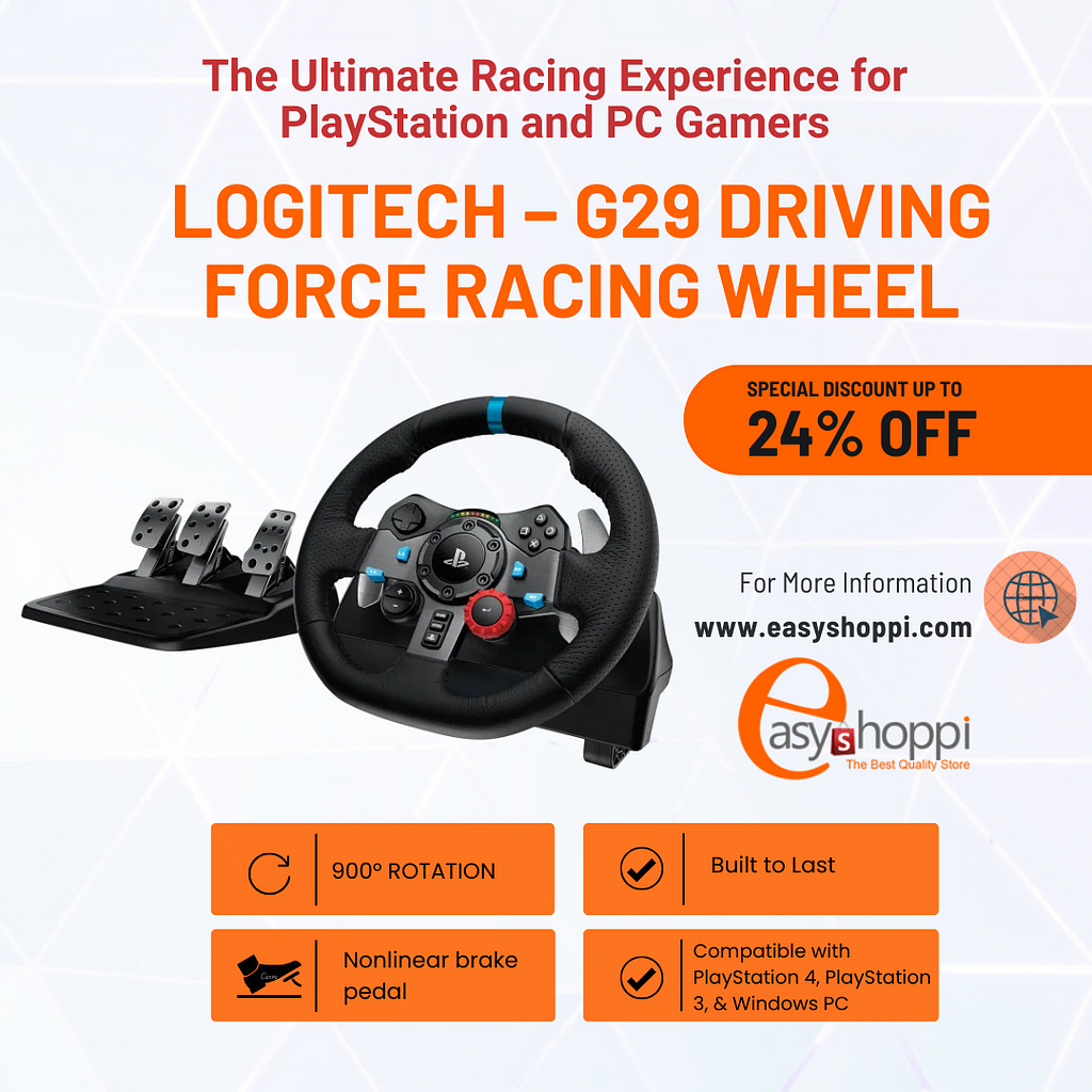 Logitech G29 Driving Force Racing Wheel