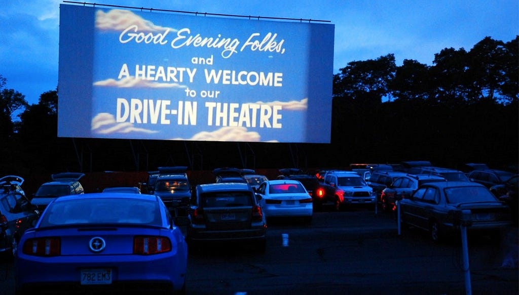 Fig 1: Image of a Drive-in (Credit: Movieplayer.it)