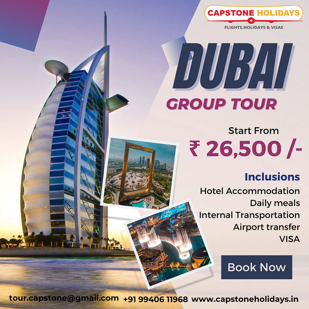 Dubai Holiday Package from Chennai