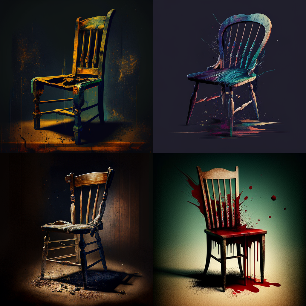 chairs, stain