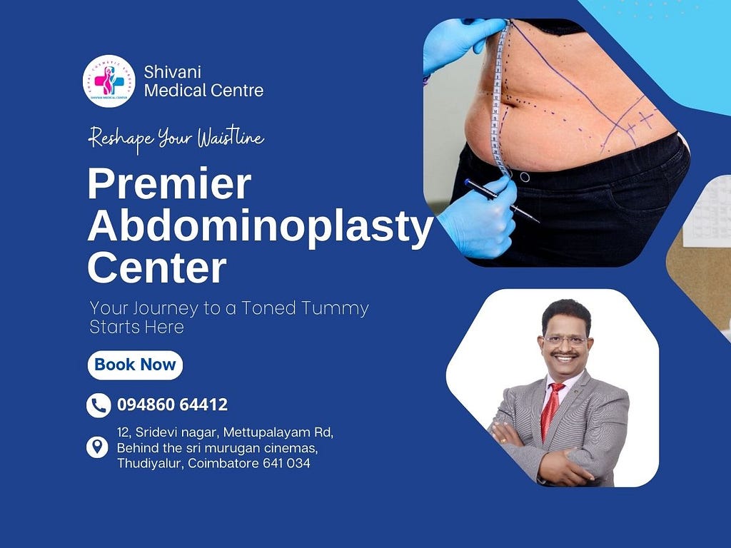 Elevate your confidence at the leading Abdominoplasty centre in Coimbatore.