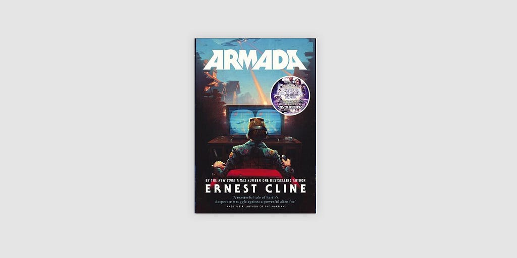 Armada Book cover — author Ernest Cline