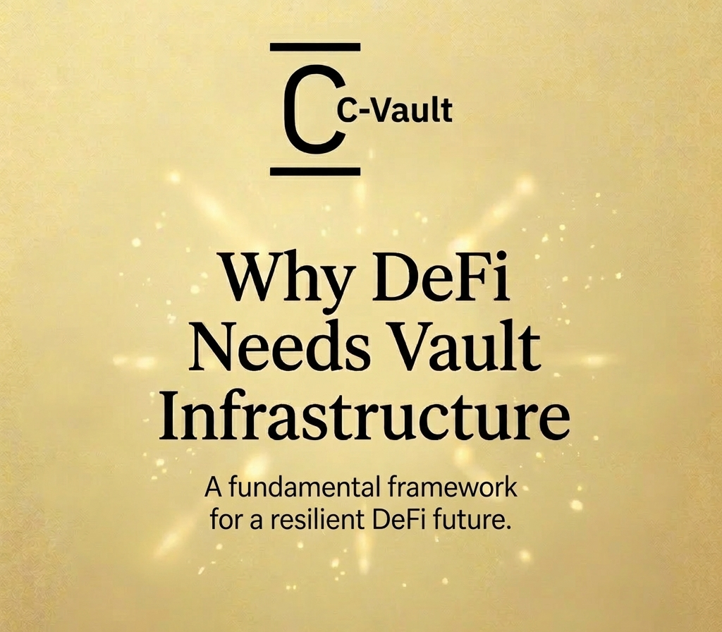 Why DeFi Needs Vault Infrastructure