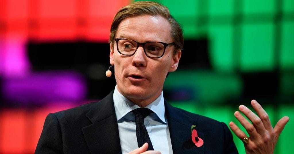 Alexander Nix former CEO of Cambridge Analytica