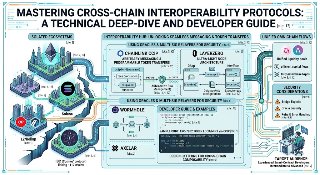 Mastering Cross-Chain Interoperability Protocols: A Technical Deep-Dive and Developer Guide
