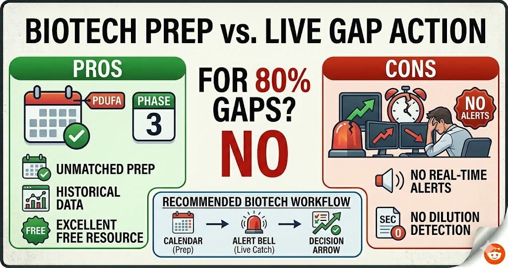 BioPharmaCatalyst Review: Invaluable for FDA Calendars, Not Built for Real-Time Momentum Trading