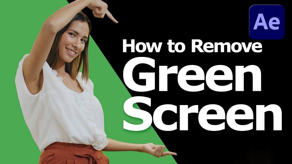How to remove green screen from video in After Effects