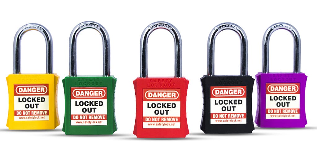 lockout tagout padlocks