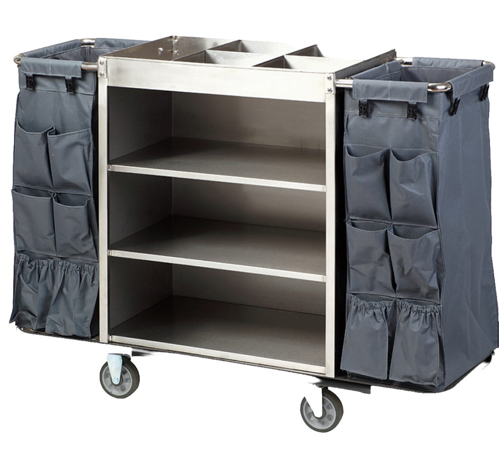 Product Code: EBHT0004- Best Housekeeping Trolley In India- ElriBird.