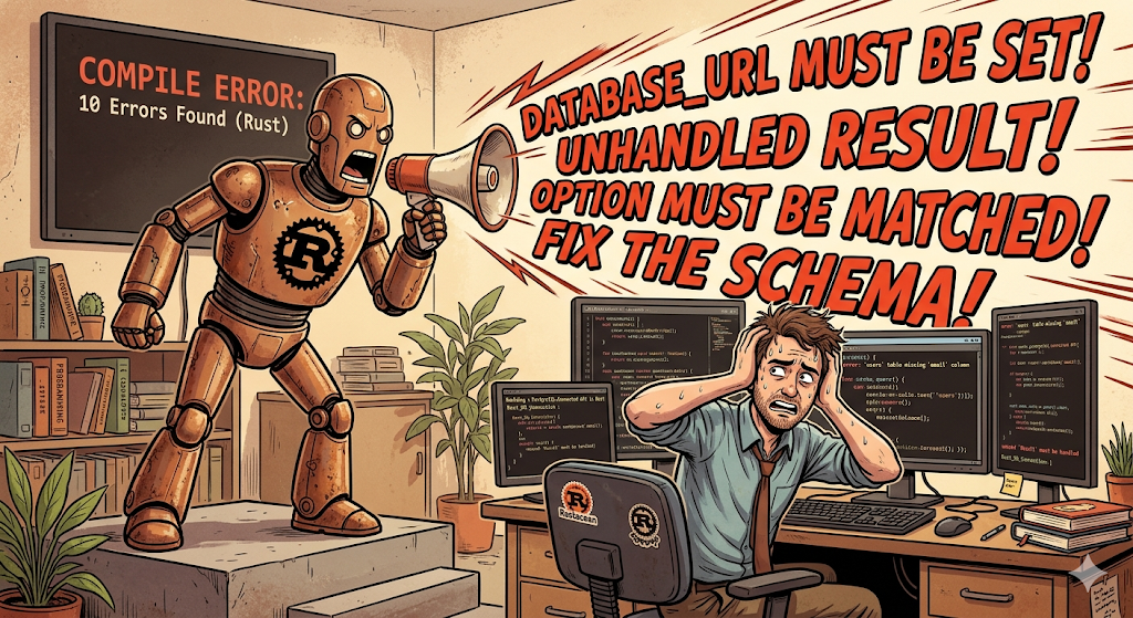 Rust Yelled at Me Until My Database Was Perfect, And I’m Grateful