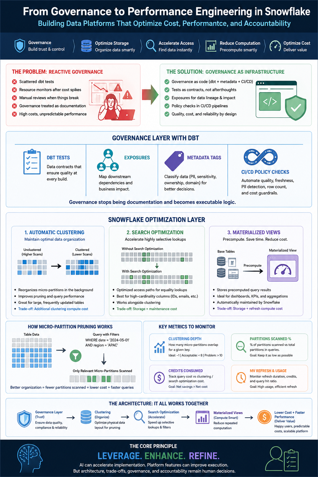 From Governance to Performance Engineering in Snowflake