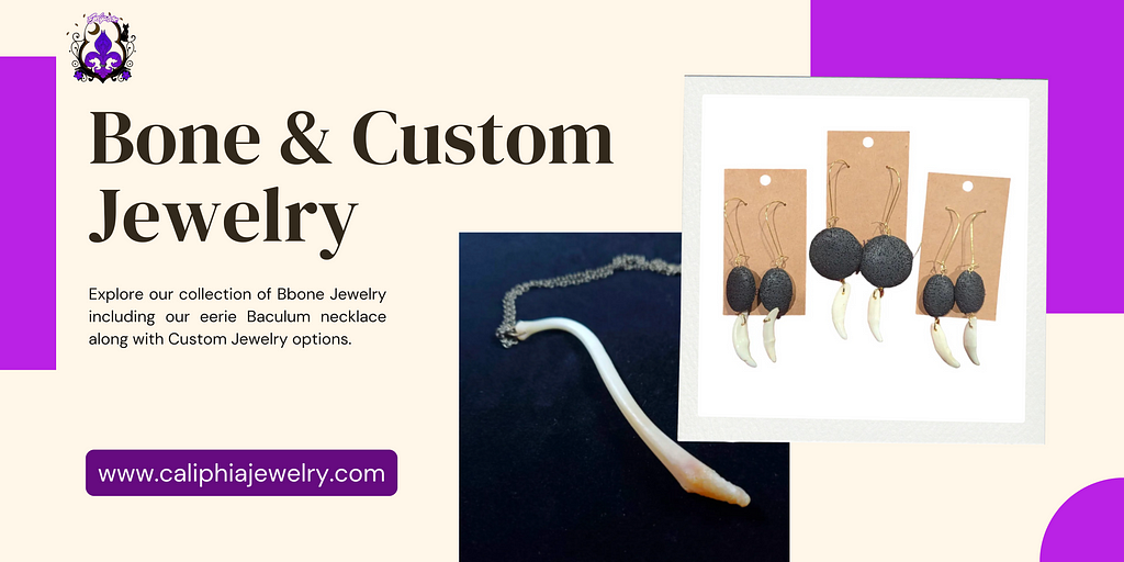 baculum necklace and bone jewelry collections