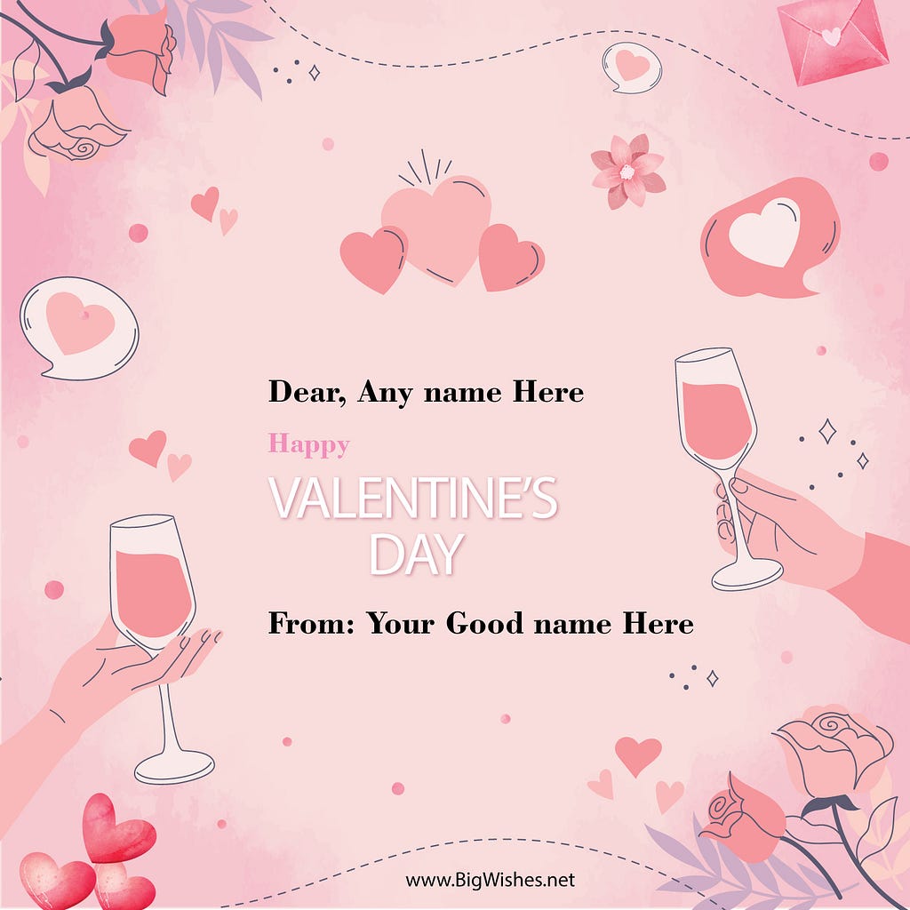 Valentine’s Day Wishes Card 2023 for Boy Friend