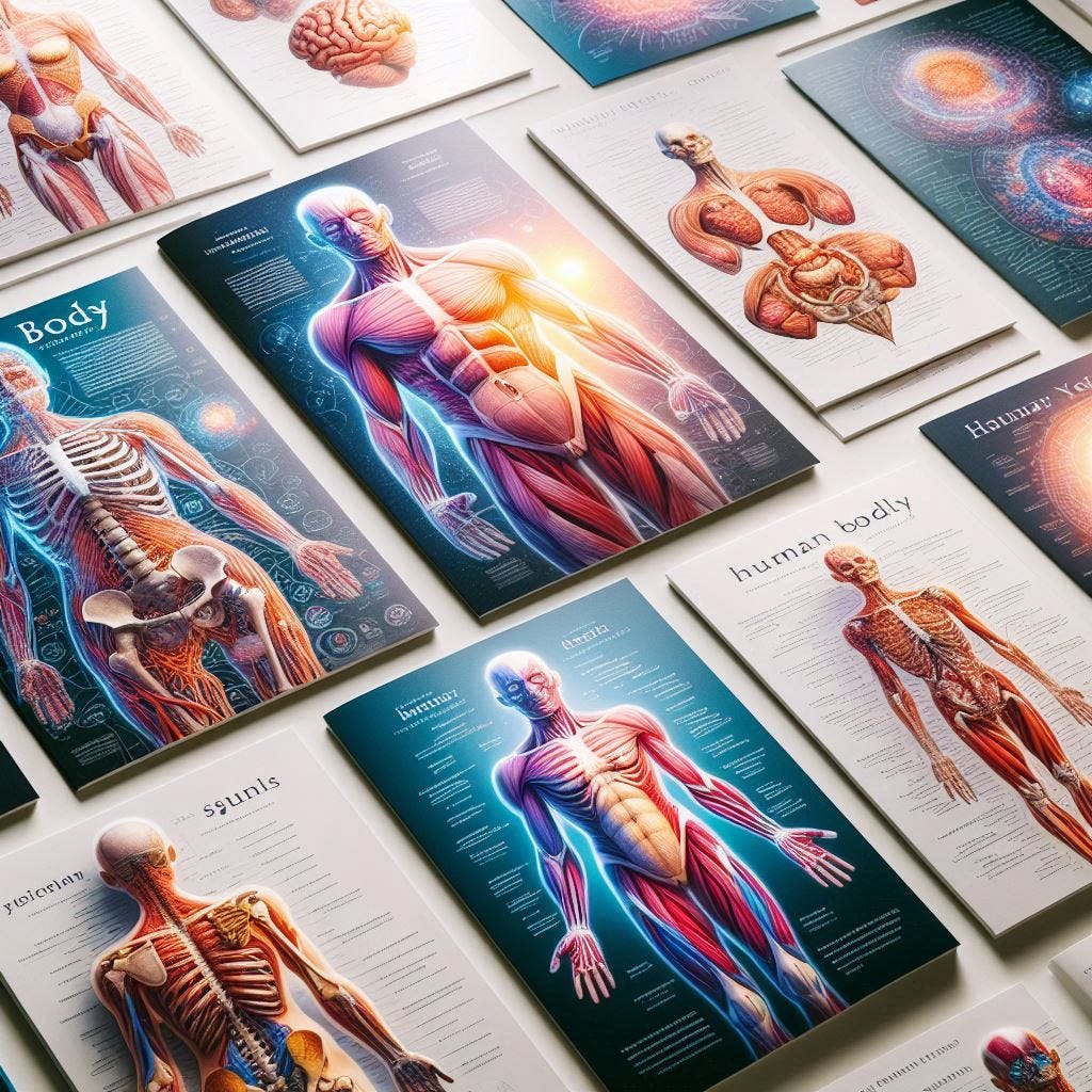 Anatomy based print titles