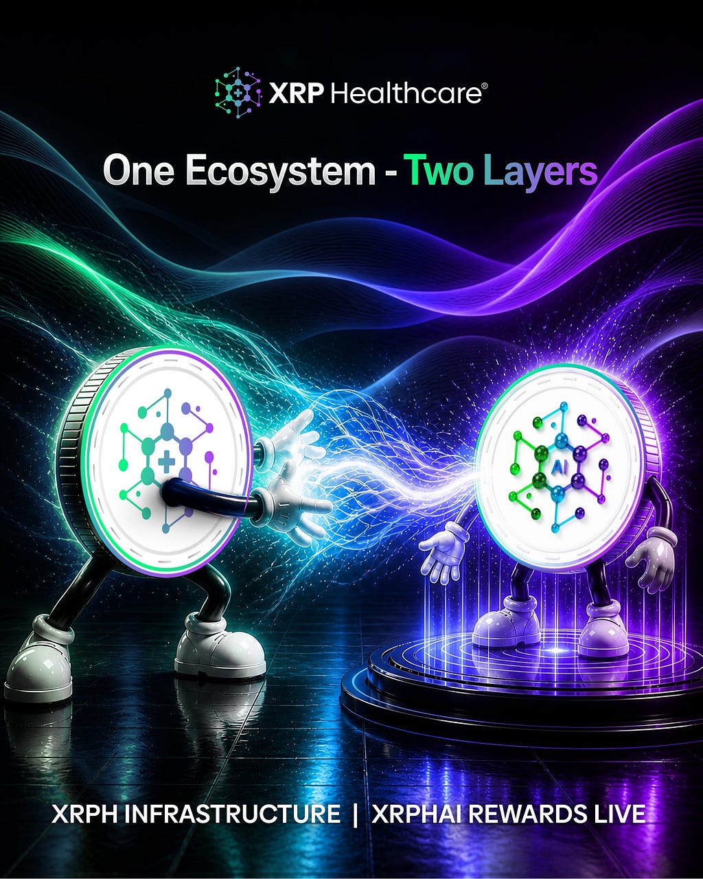 XRP Healthcare Confirms One Ecosystem, Two Layers Model as XRPHAI Rewards Go Live 