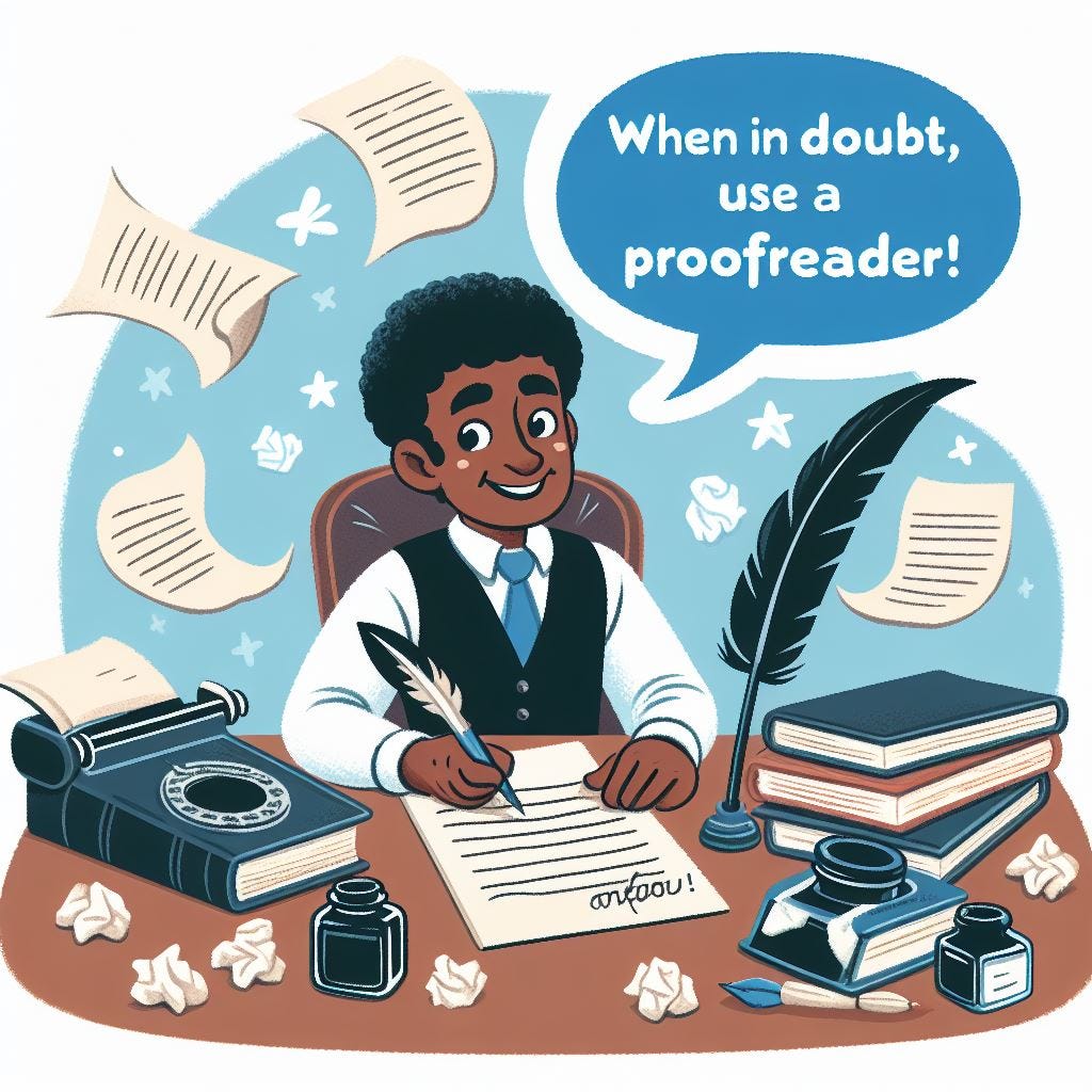 When to use a Proofreader?