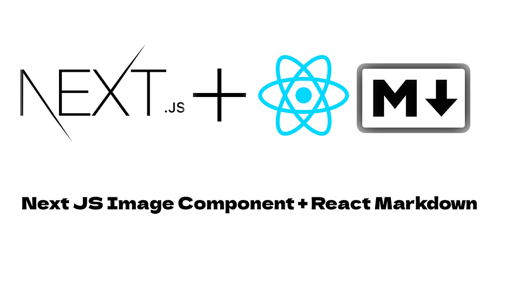 nextjs image component and react markdown image